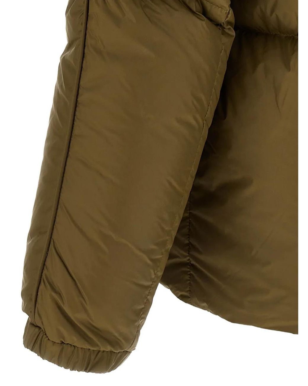 Laminar Green Quilted Down Jacket for men