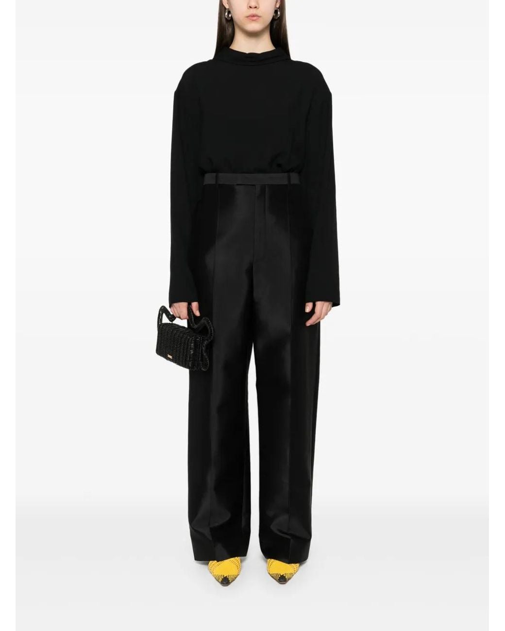 Carven Black Tops