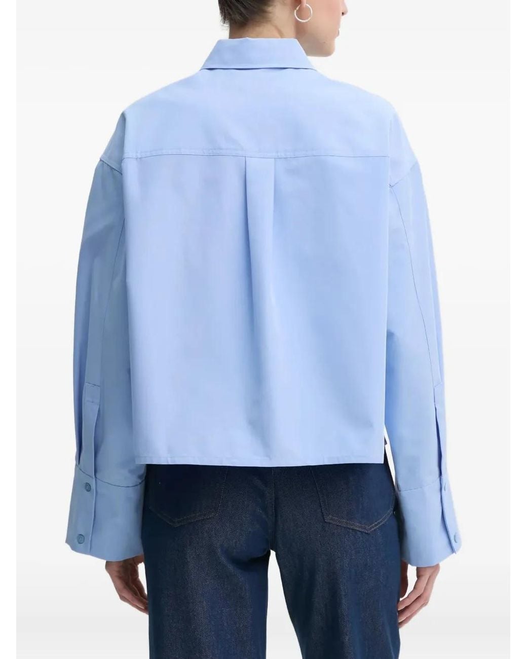 Day Birger et Mikkelsen Blue Embroidered Shirt
