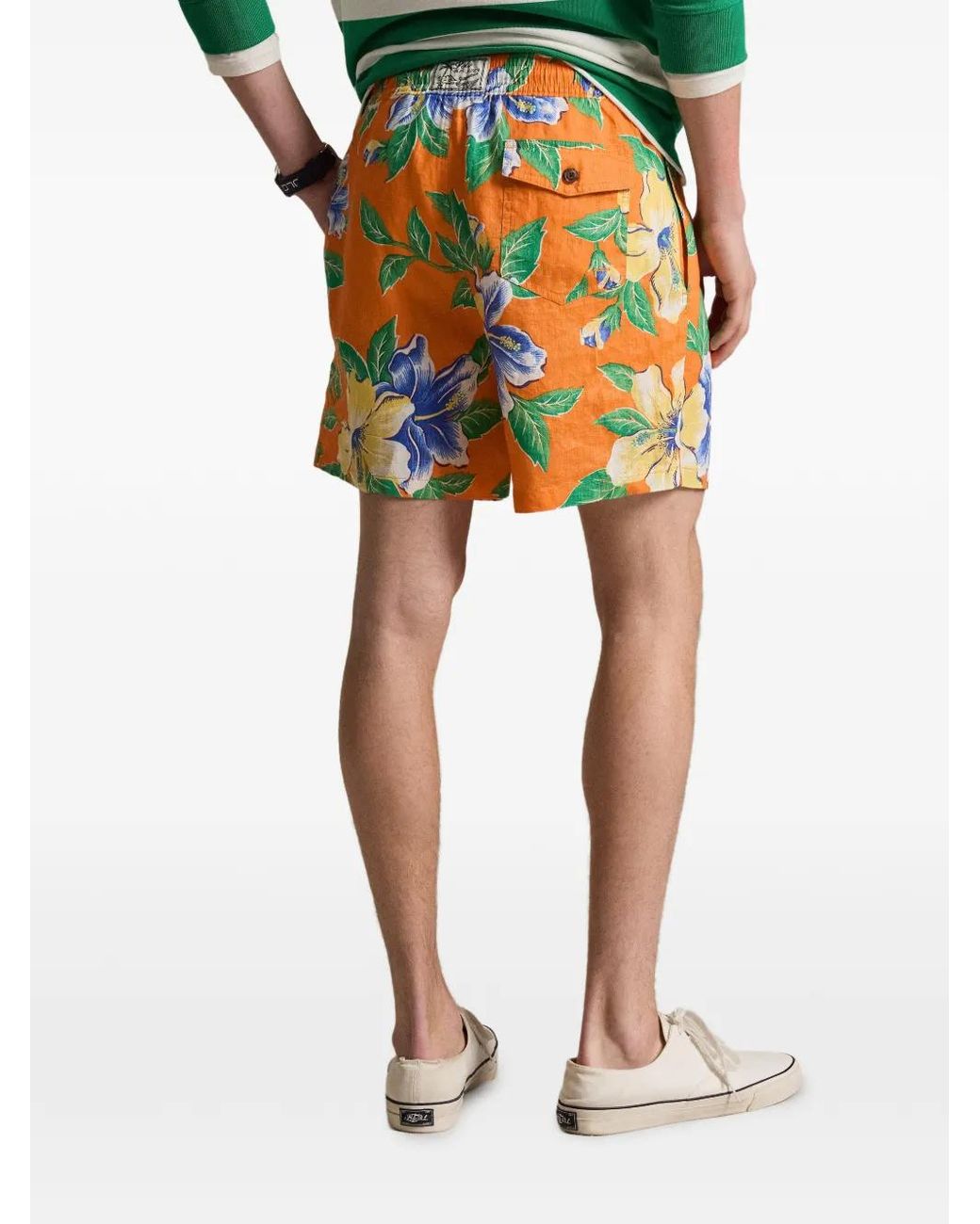 Polo Ralph Lauren Blue Traveller Swim Shorts for men