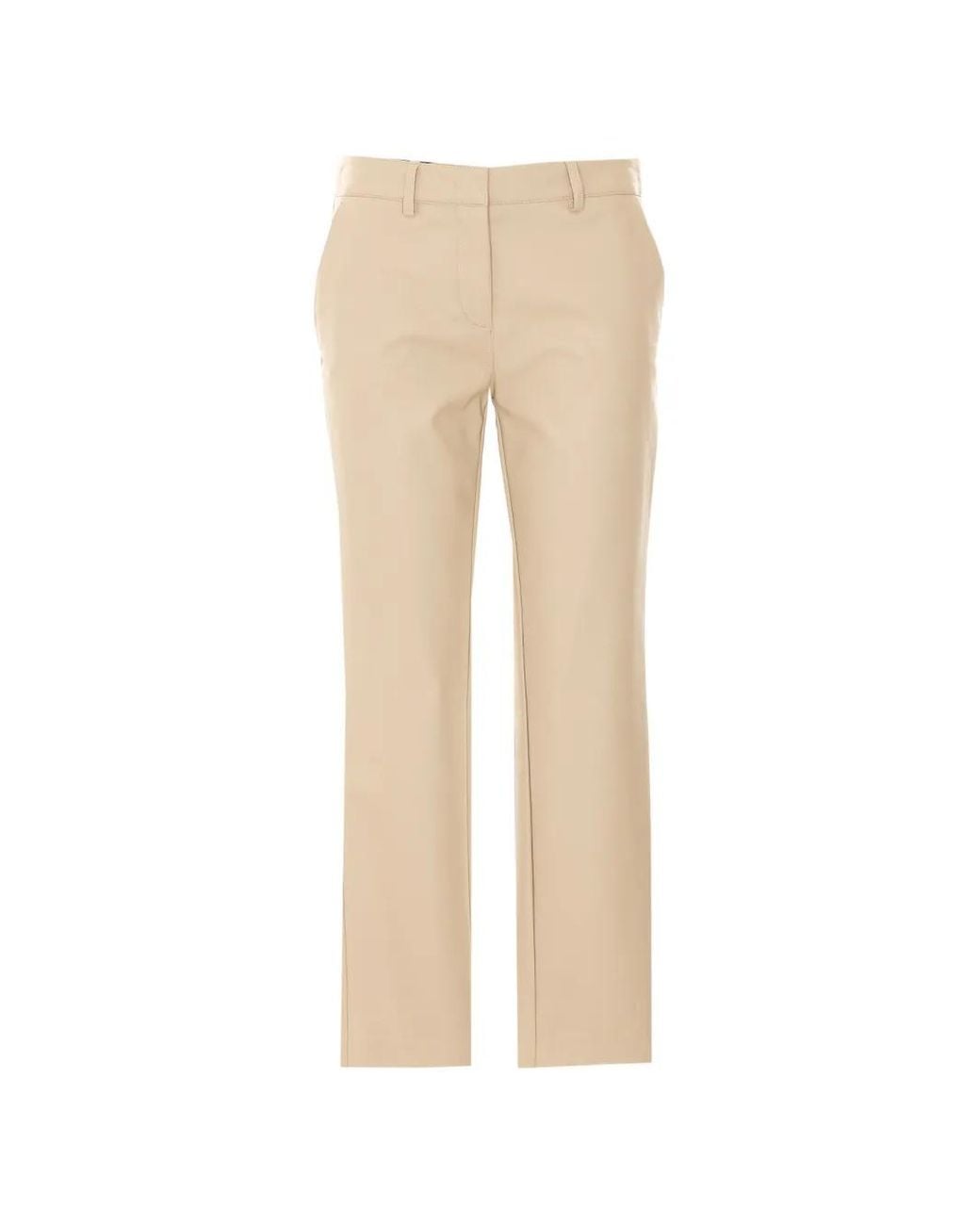 RUE DU BAC Natural Straight-Keg Trousers
