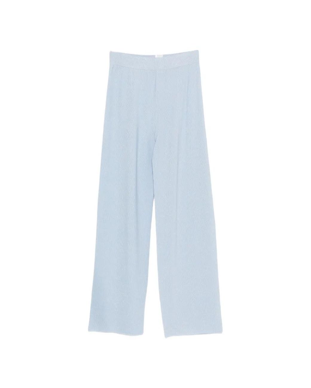 Fabiana Filippi Blue Wide-Leg Trousers