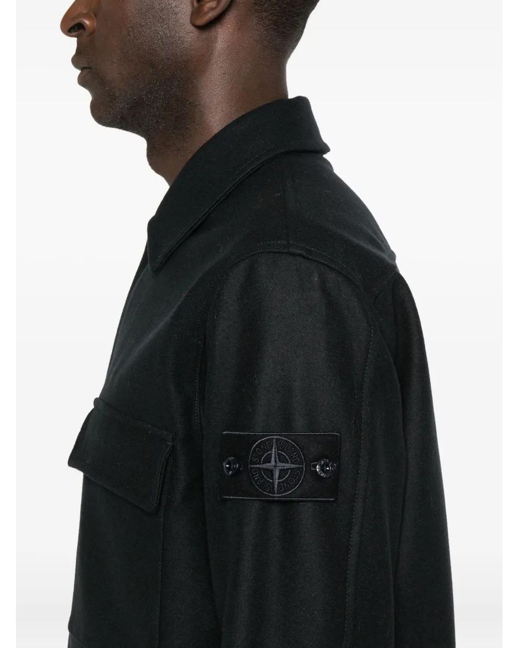 Stone Island Black Shirt for men