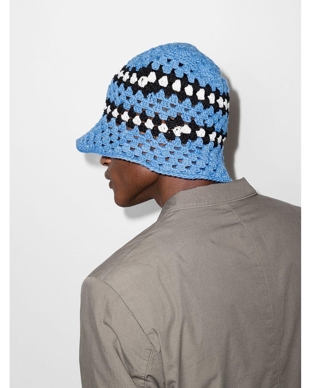 Mesh Crochet Bucket Hat -  Canada
