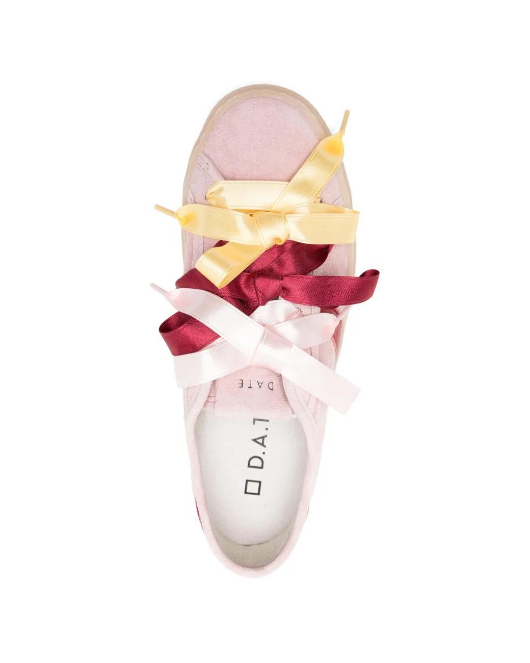 Date Pink Tender Bow Sneakers