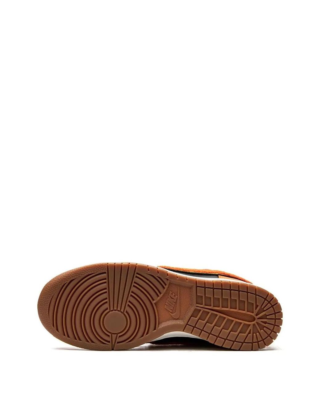 Nike Dunk Hi Retro University Sneakers in Orange für Herren