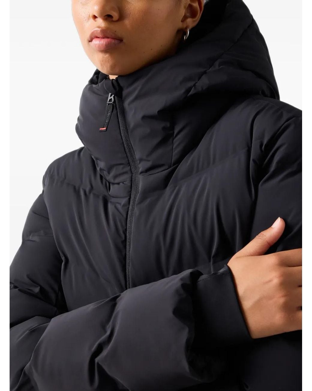 Bogner Fire + Ice Black Tec-Aen Quilted Coat