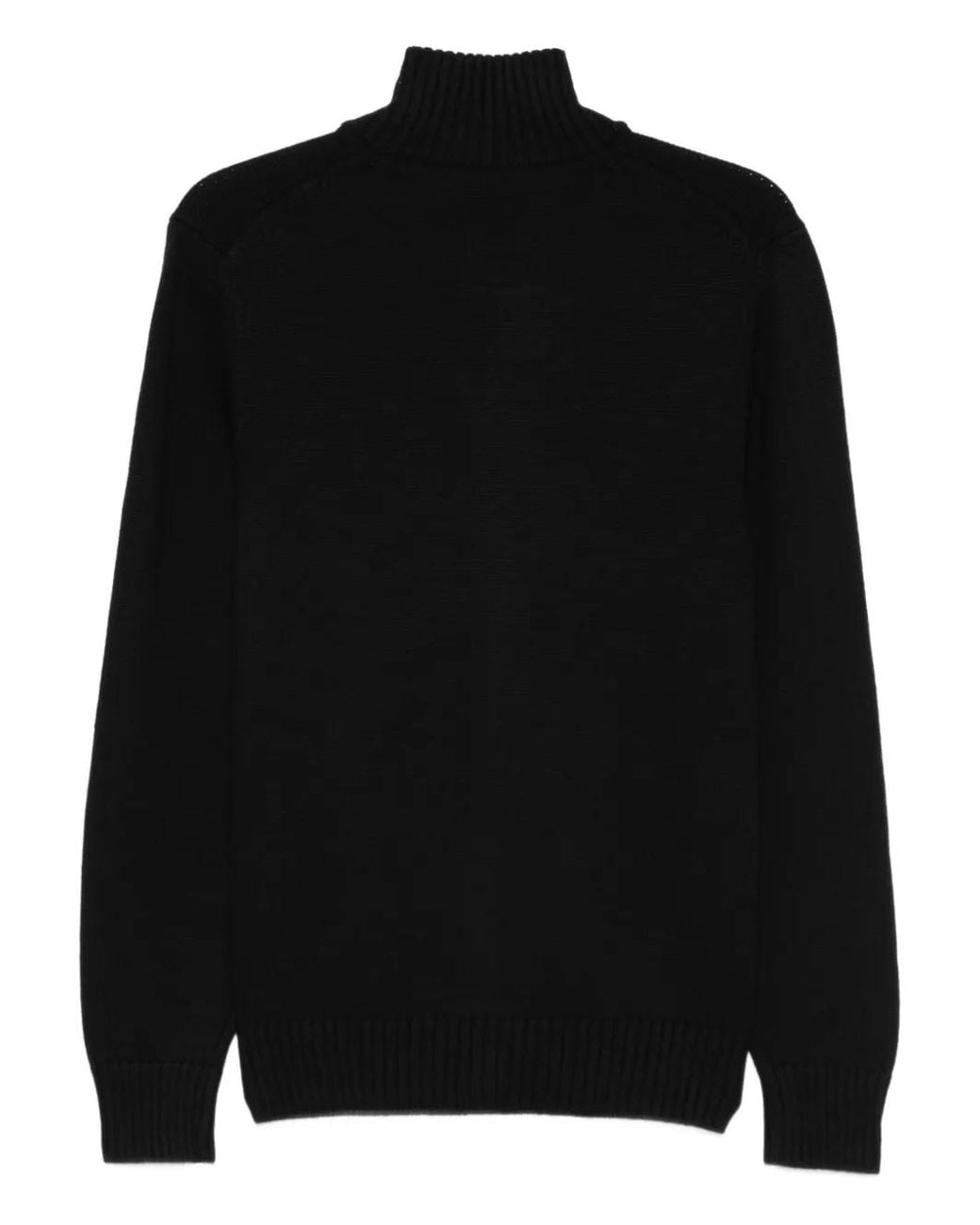 Fileria Black Buttoned Cardigan for men