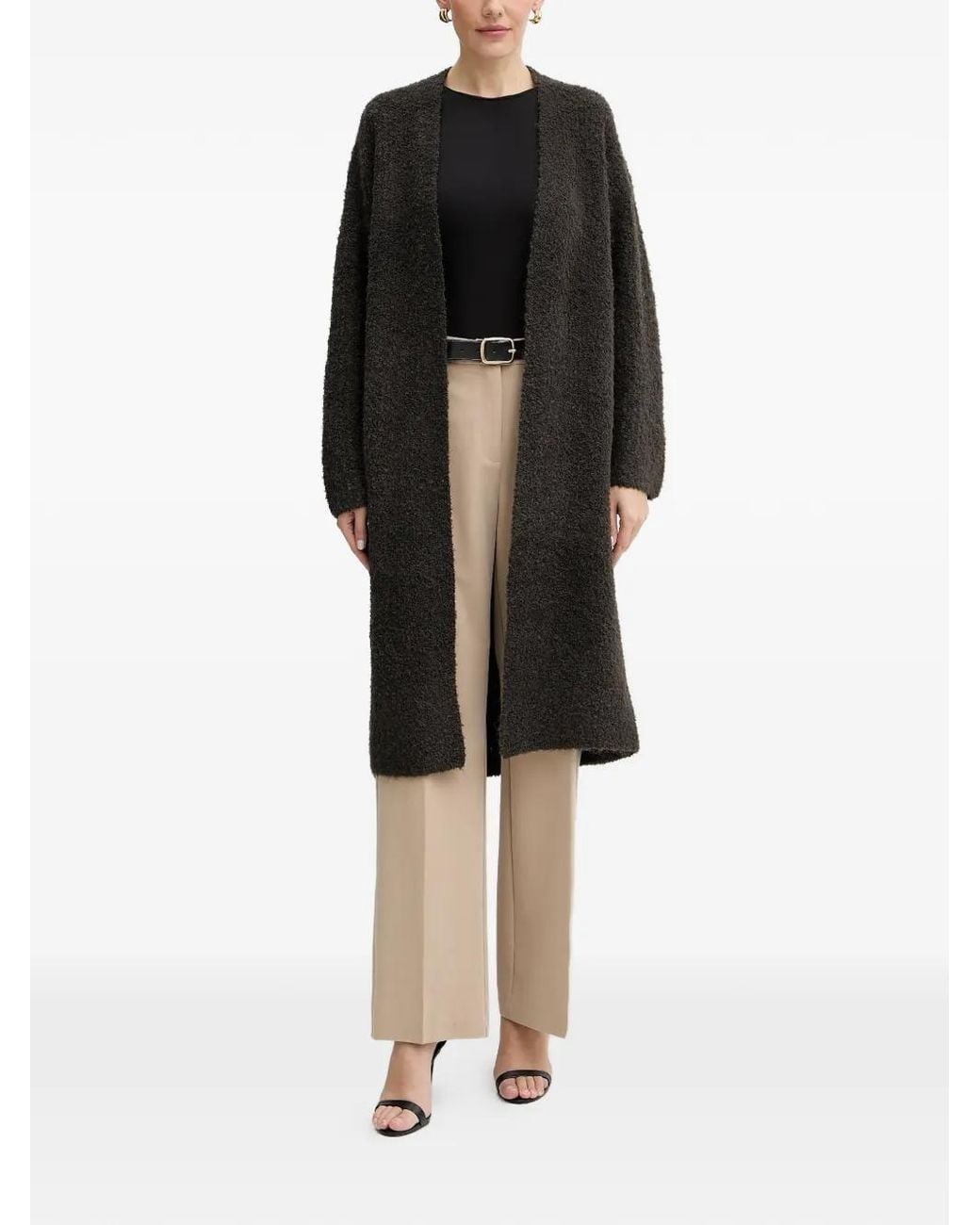 Guess Black Long-Sleeve Coat