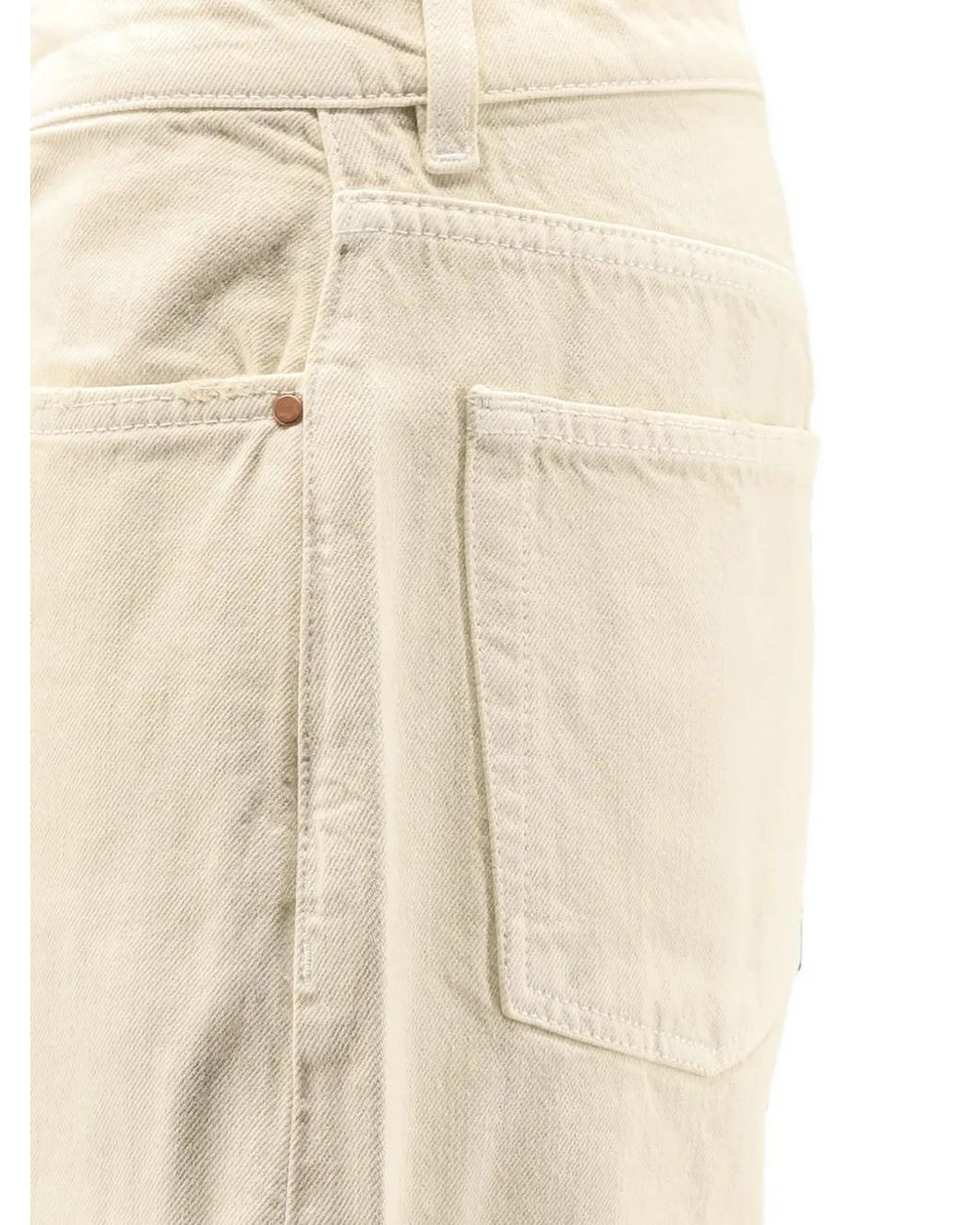 3x1 Natural Turn-Up Cuff Jeans