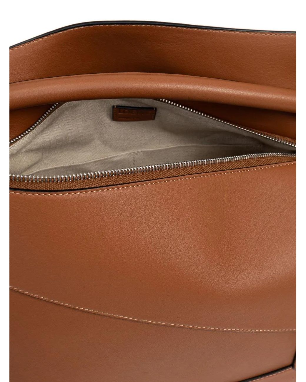 Borsa Tote Puzzle di Loewe in Brown da Uomo