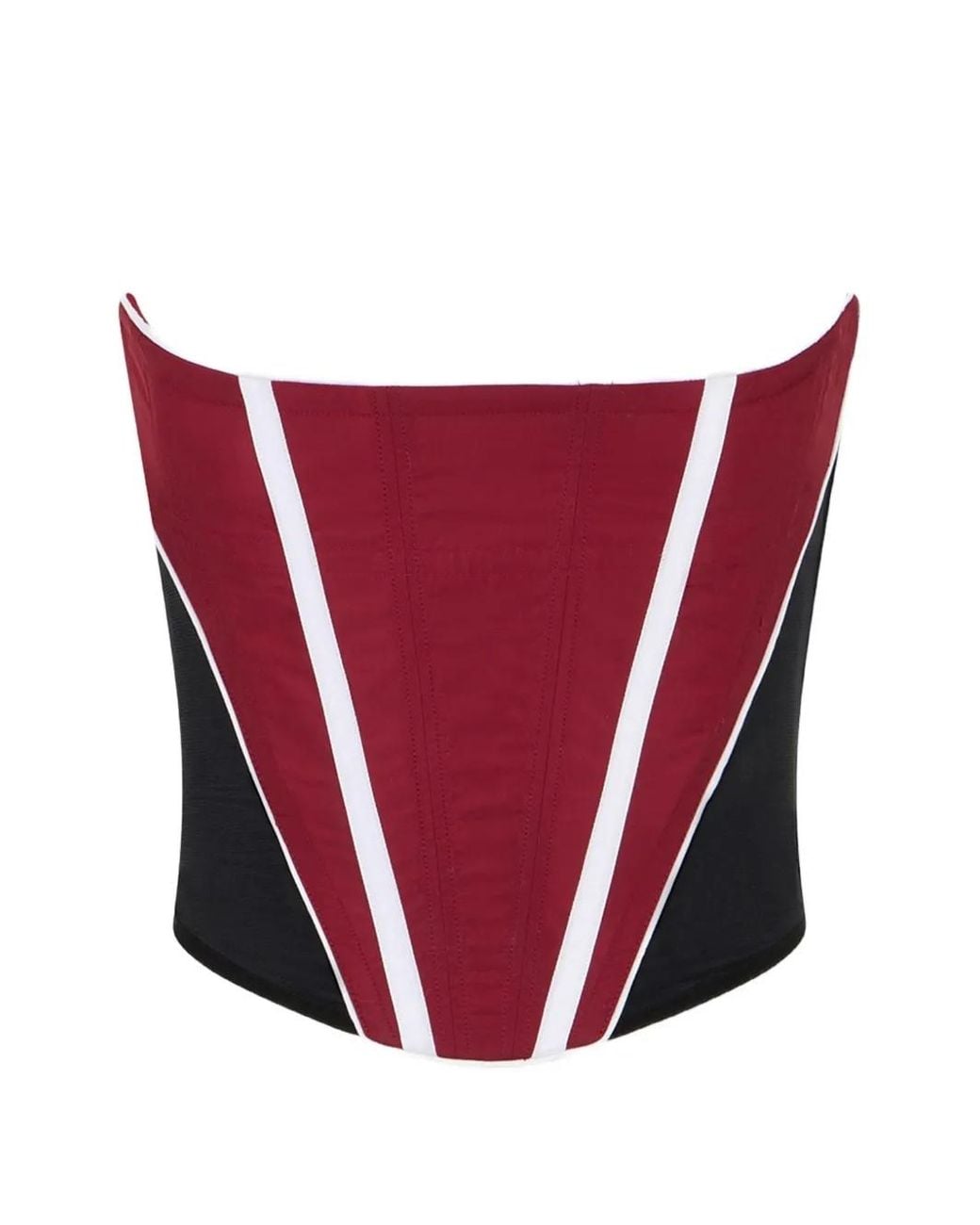 DSquared² Red Corset Ski Pass À Empiècements