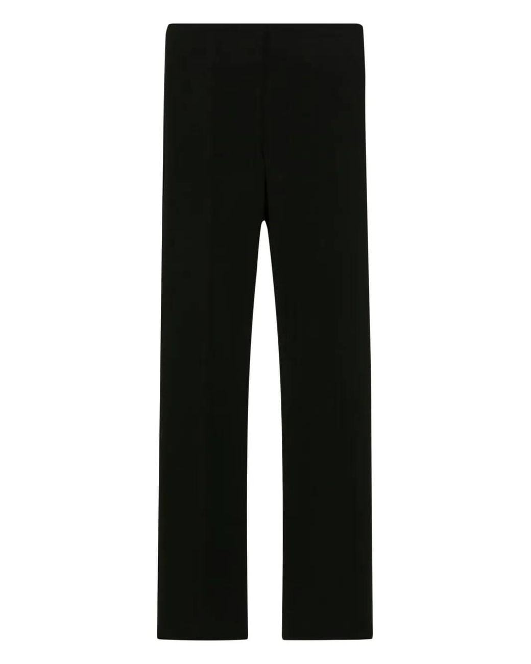 Sportmax Black Straight-Leg Trousers