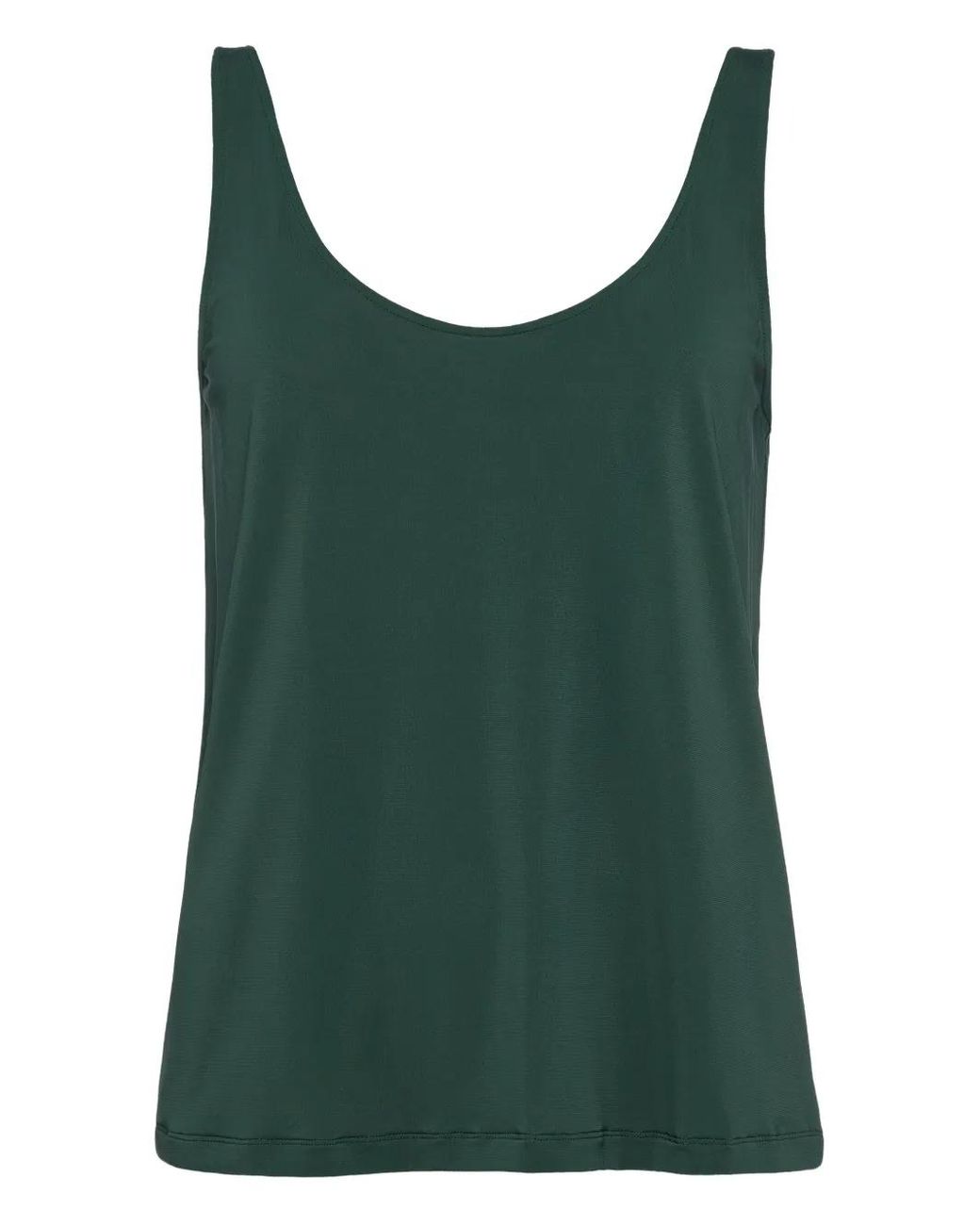 Eres Green Anae Scoop-Neck Top