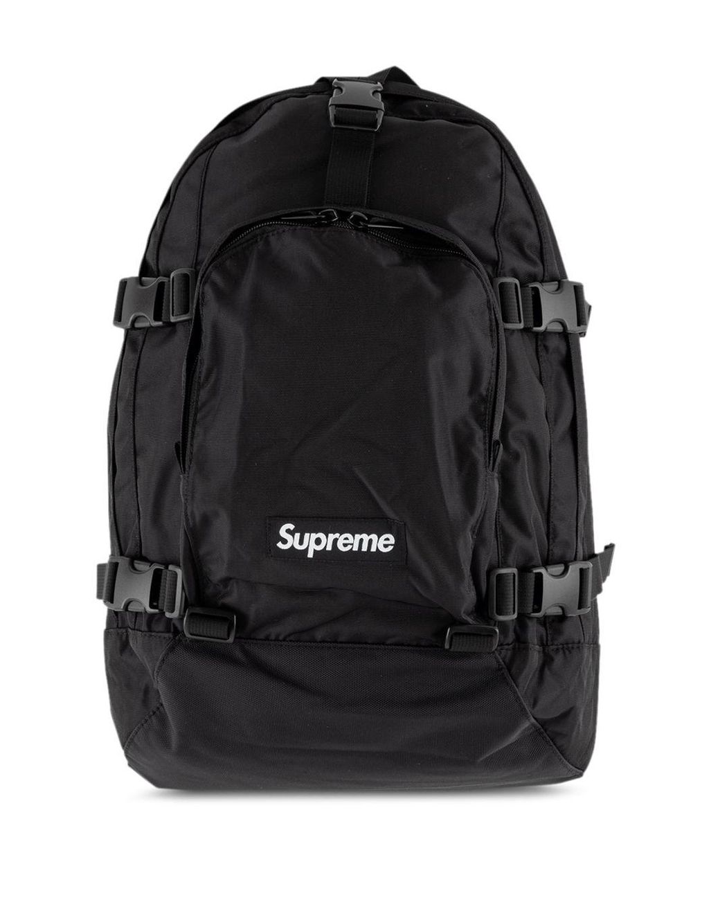 Supreme Fw19 Logo Backpack in Black for Men