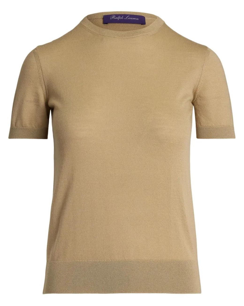 Ralph Lauren Natural Cashmere T-Shirt