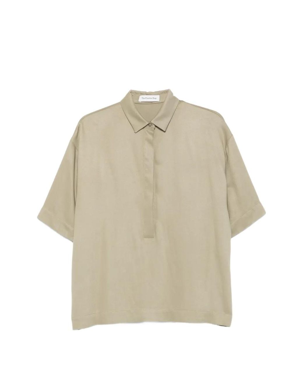 Frankie Shop Natural Polo À Coupe Ample