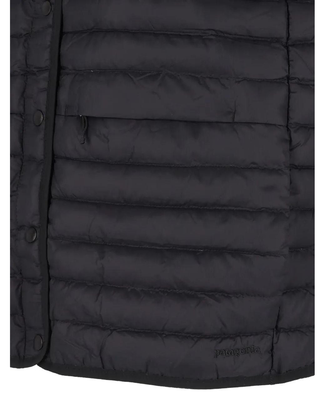 Patagonia Blue Reversible Quilted Gilet