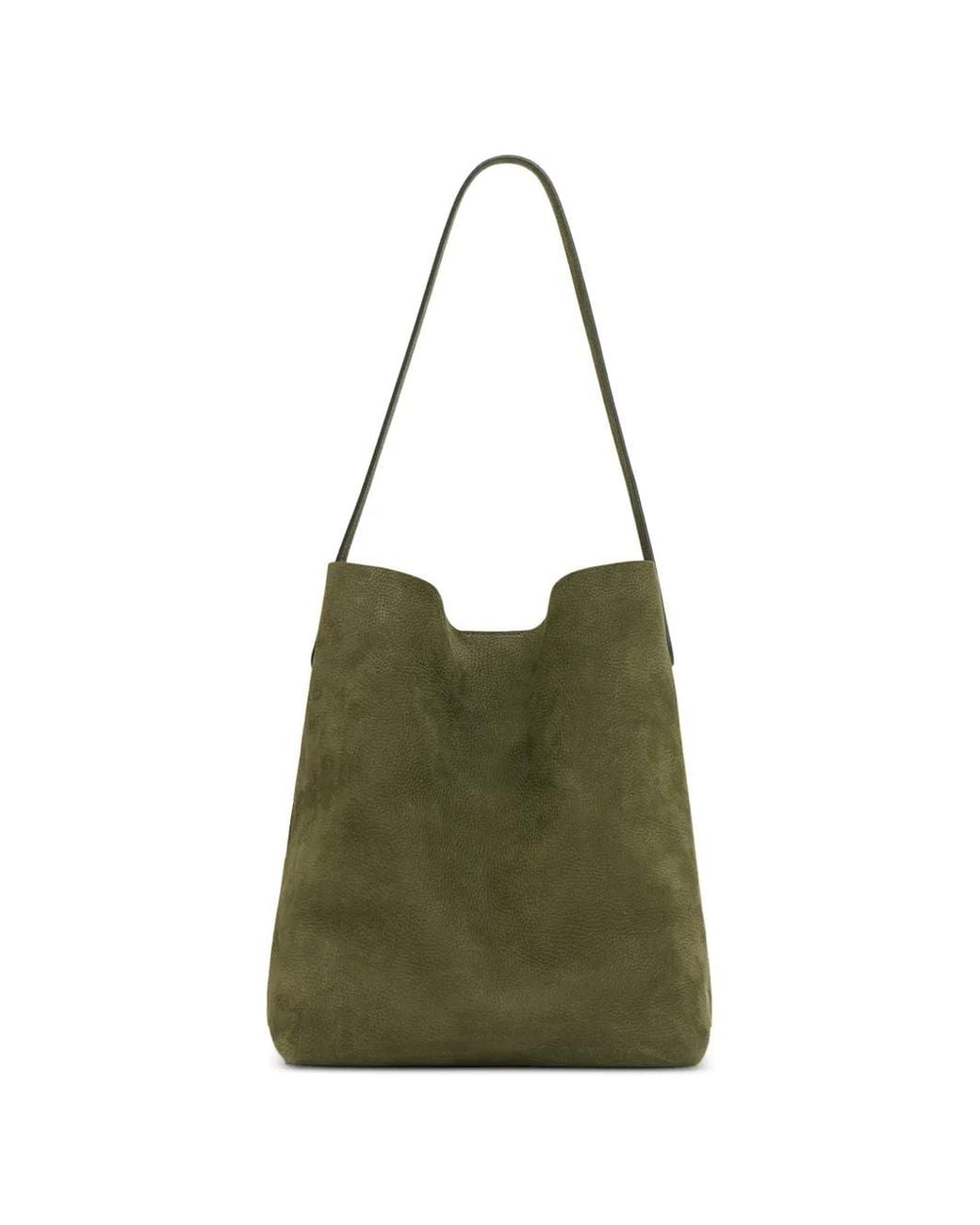 Mansur Gavriel Green Sac Cabas Everyday Cabas En Cuir Nubuck