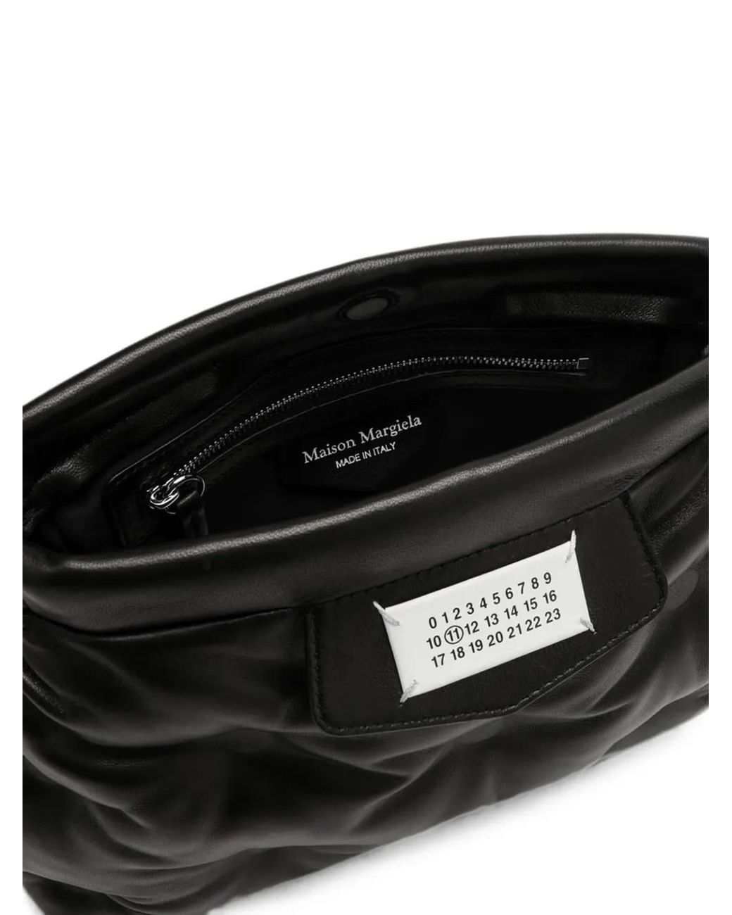Maison Margiela Black Small Glam Slam Quilted Crossbody Bag