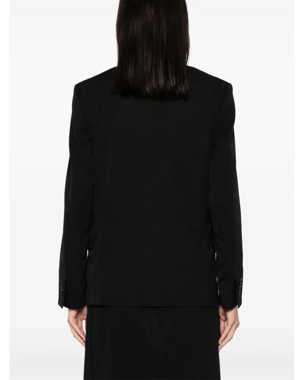 Blazer Con Botones Comme des Garçons de color Black