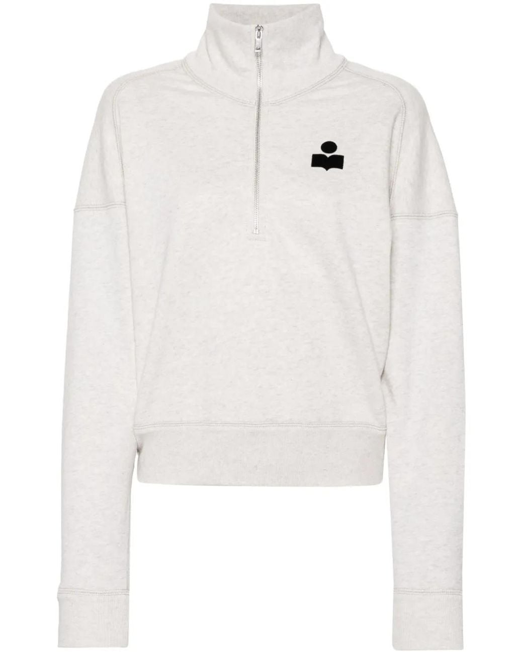 Isabel Marant White Ross Sweatshirt