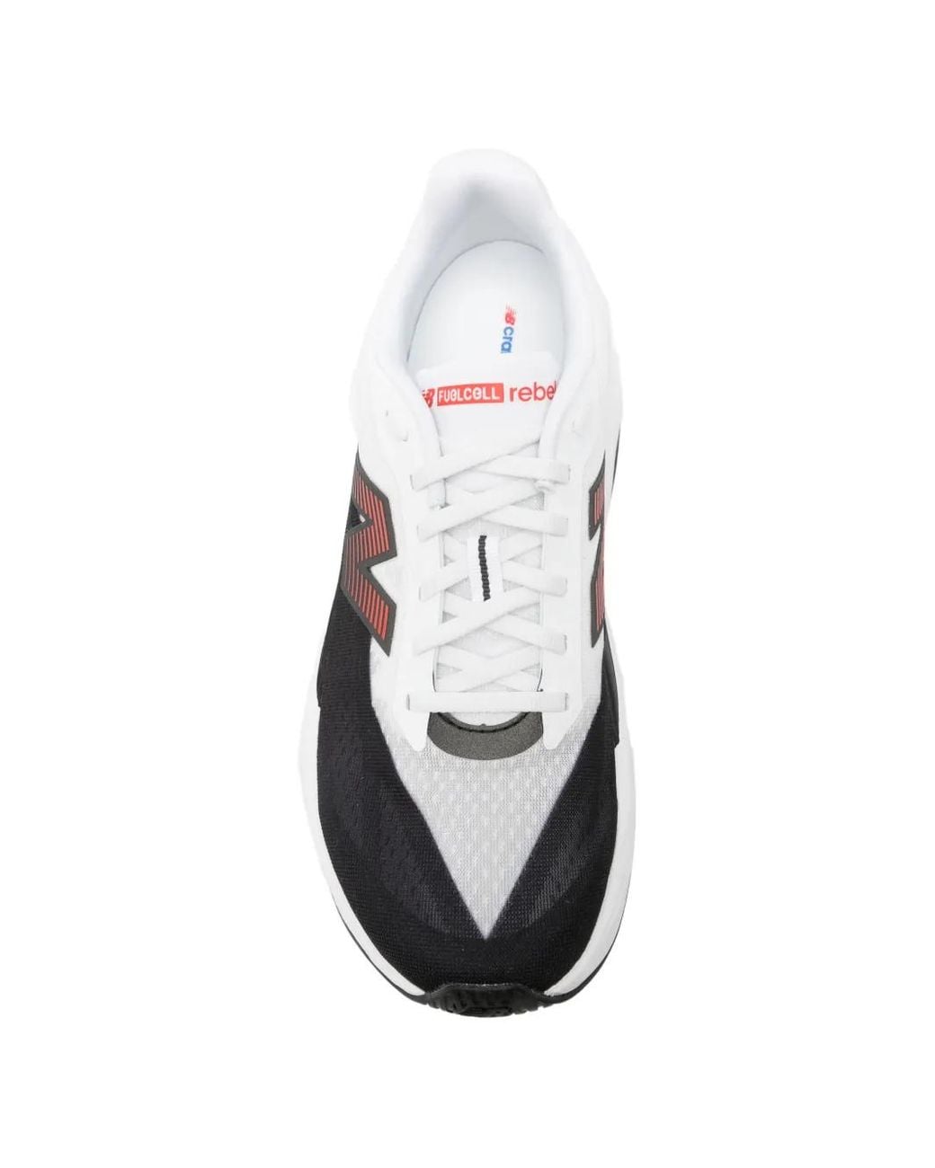New Balance White Fuelcell Rebel for men