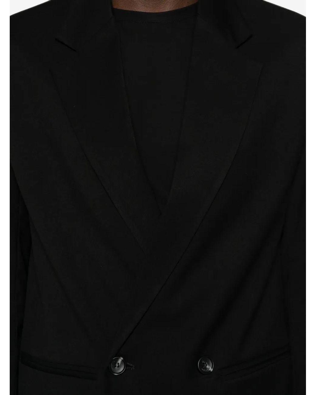 Imperial Black Veste À Boutonnière Croisée for men