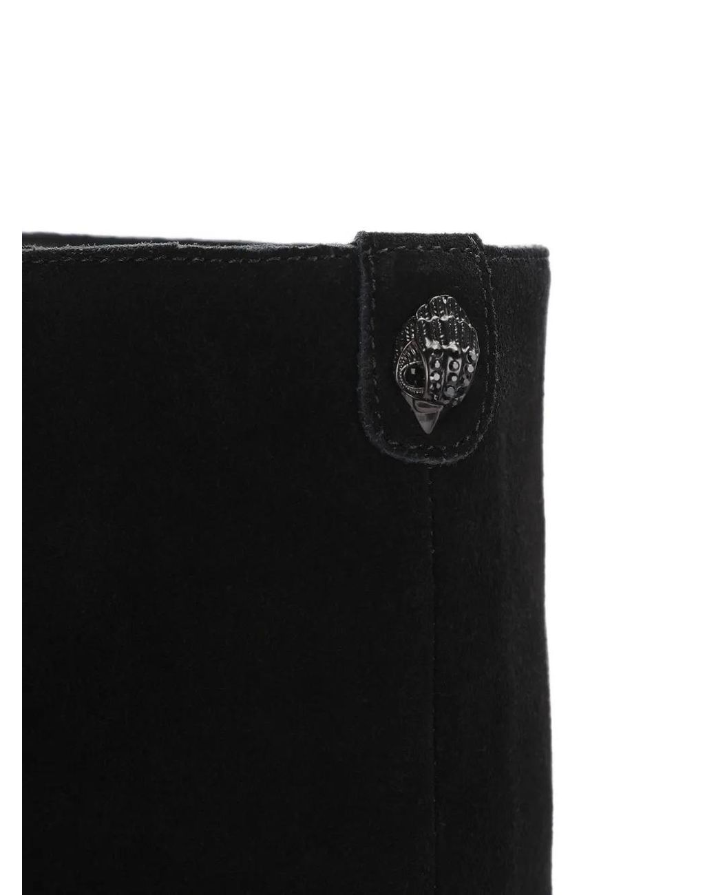 Kurt Geiger Black Ascot Knee Boots