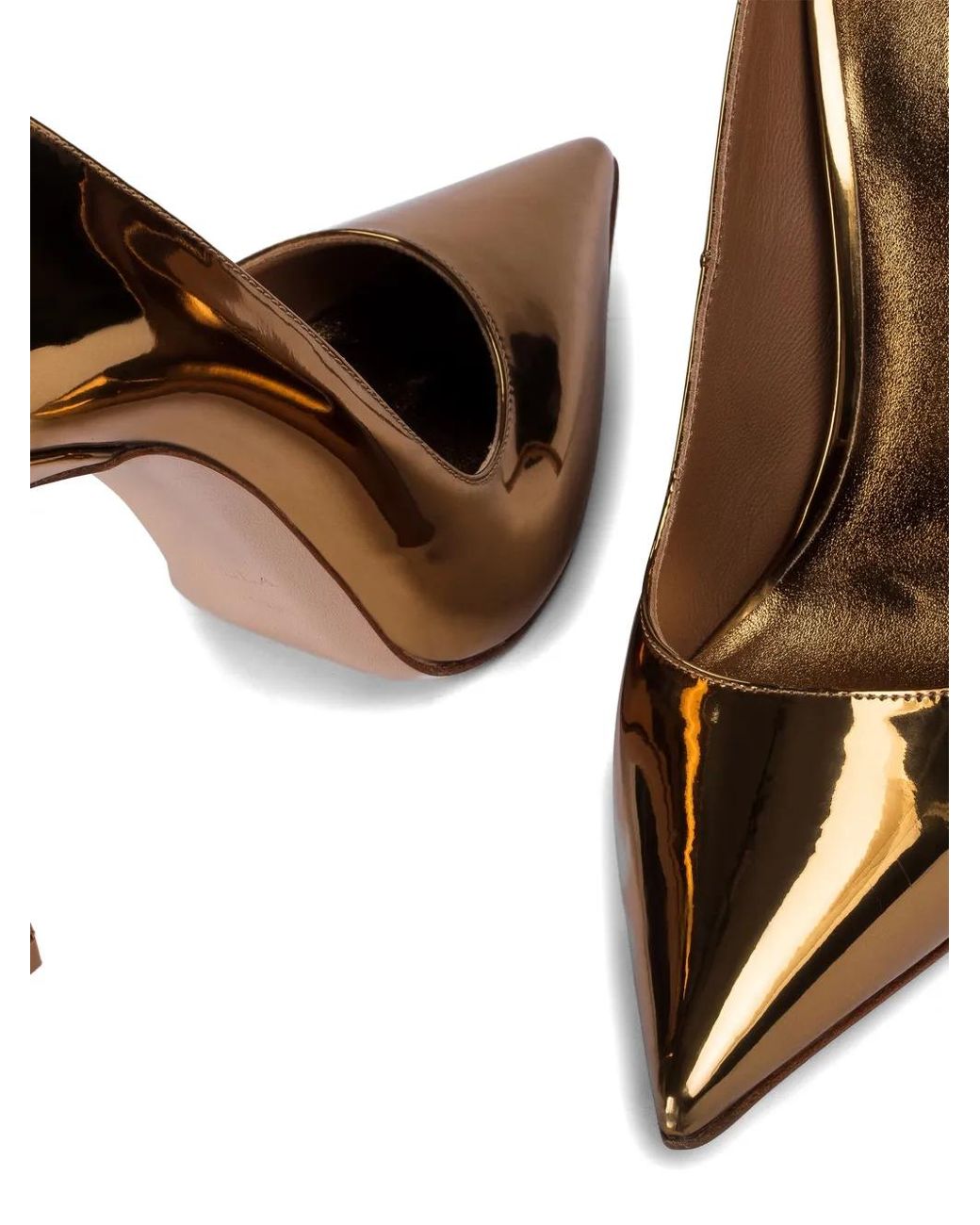 Le Silla White Eva Pointed-Toe Pumps
