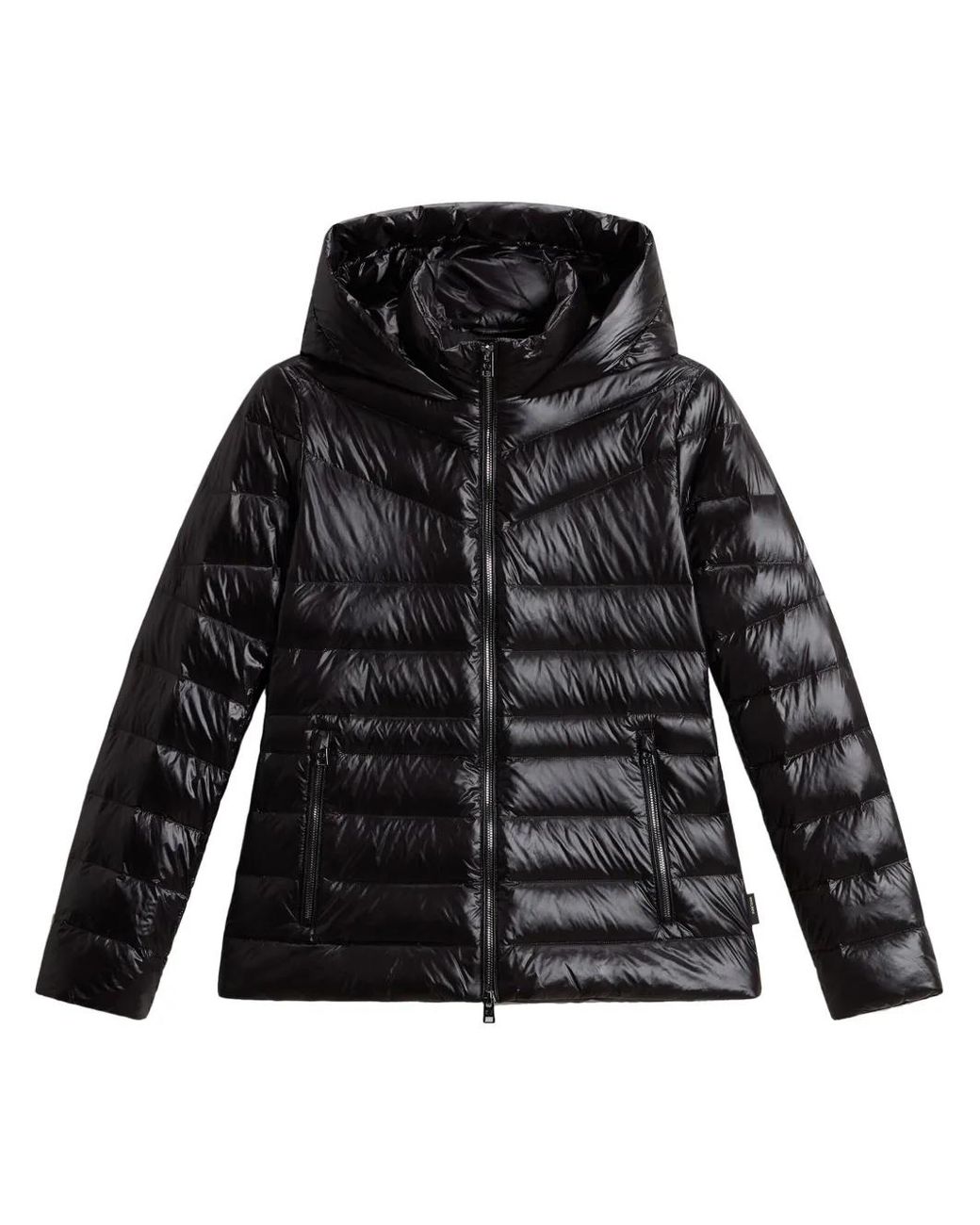 Woolrich Black Aliquippa Puffer Jacket