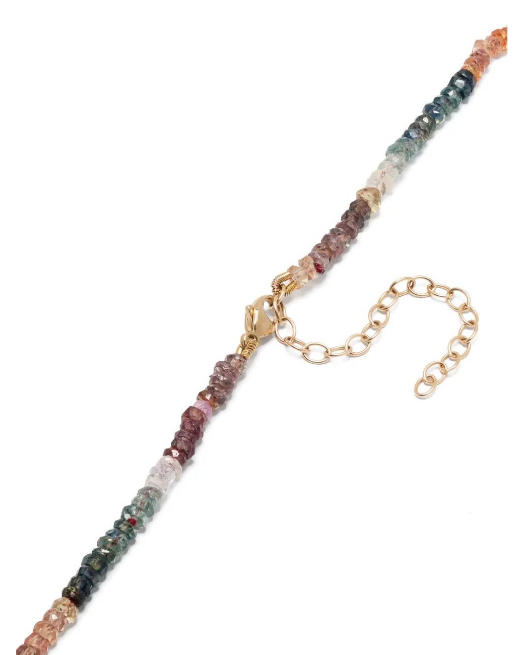 JIA JIA Metallic 14Kt Arizona Sapphire And Crystal Necklace