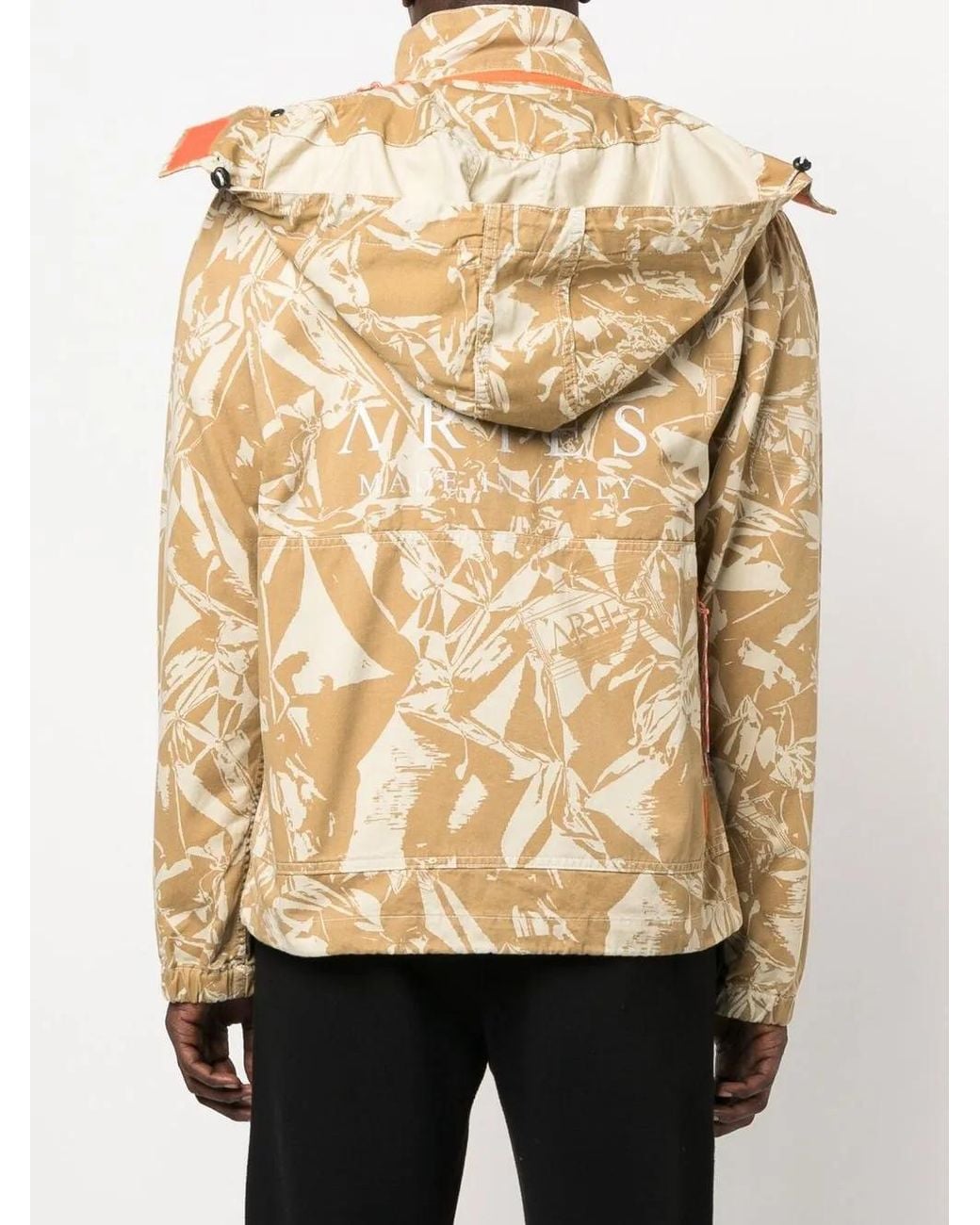Aries Jack Met Camouflageprint in het Natural voor heren