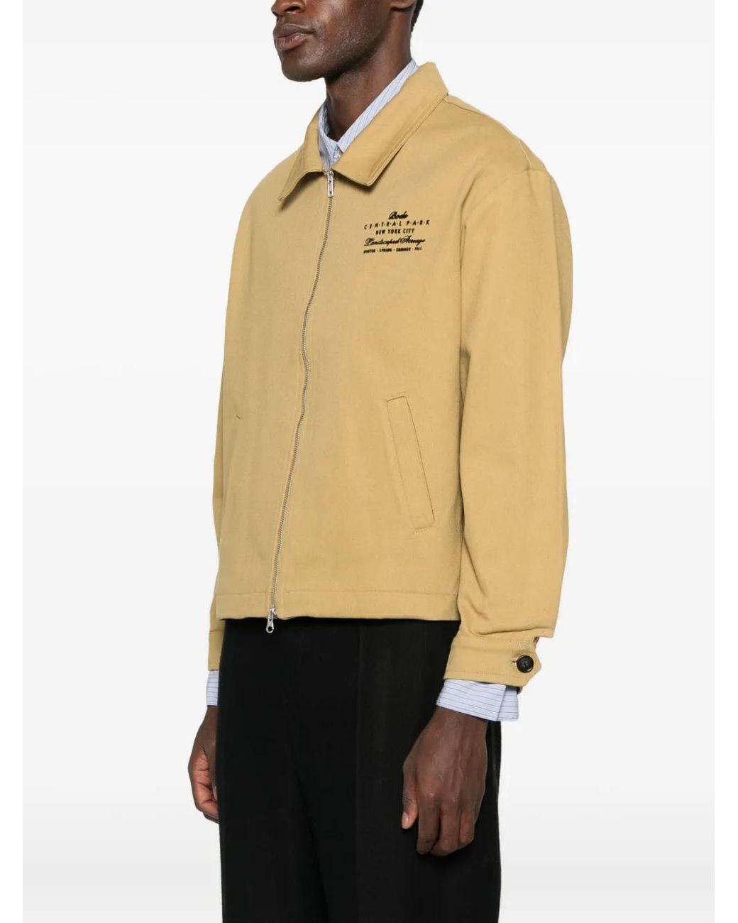 Bode Central Park Jacke in Natural für Herren