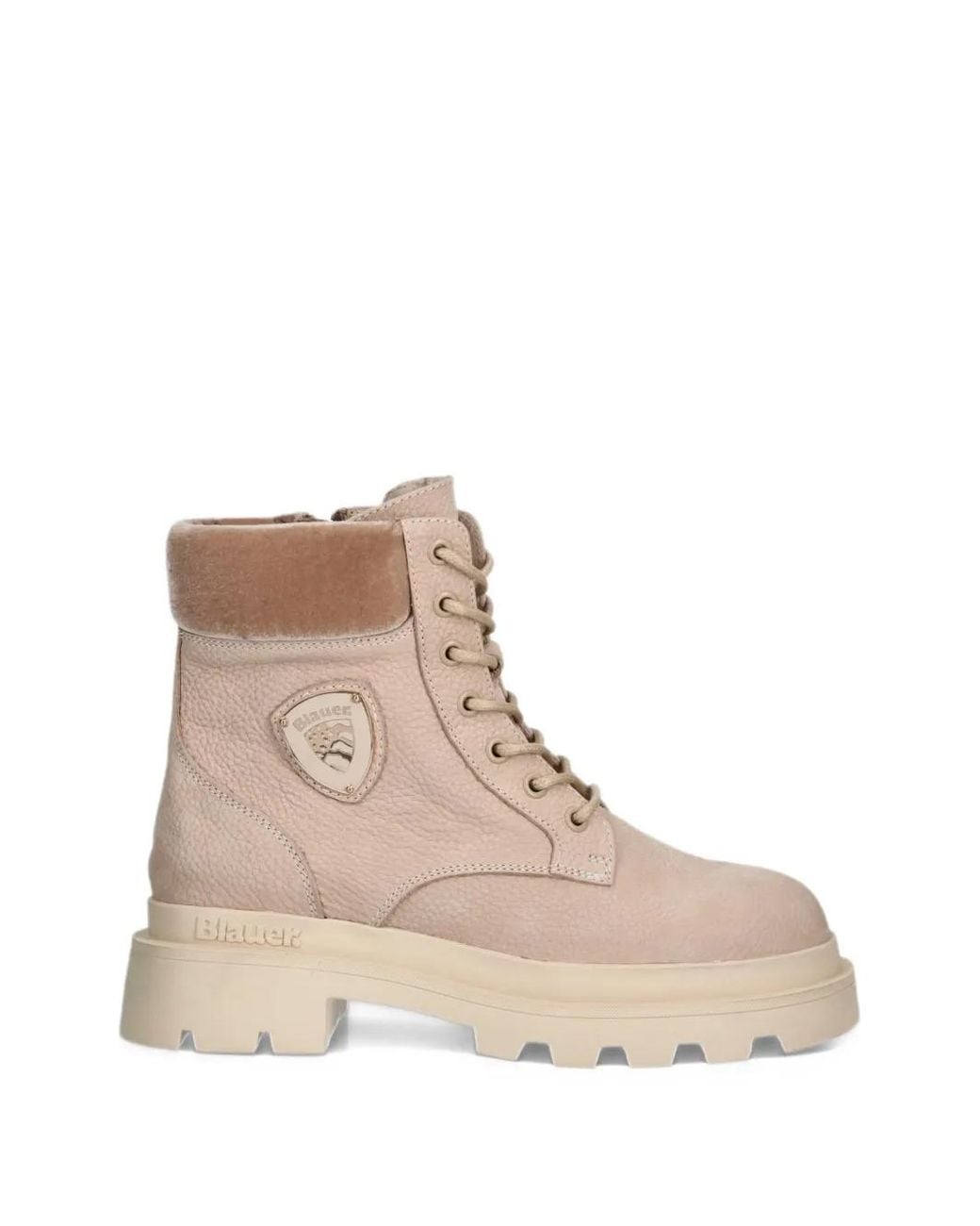 Blauer Natural Kimmel Logo-Patch Boots