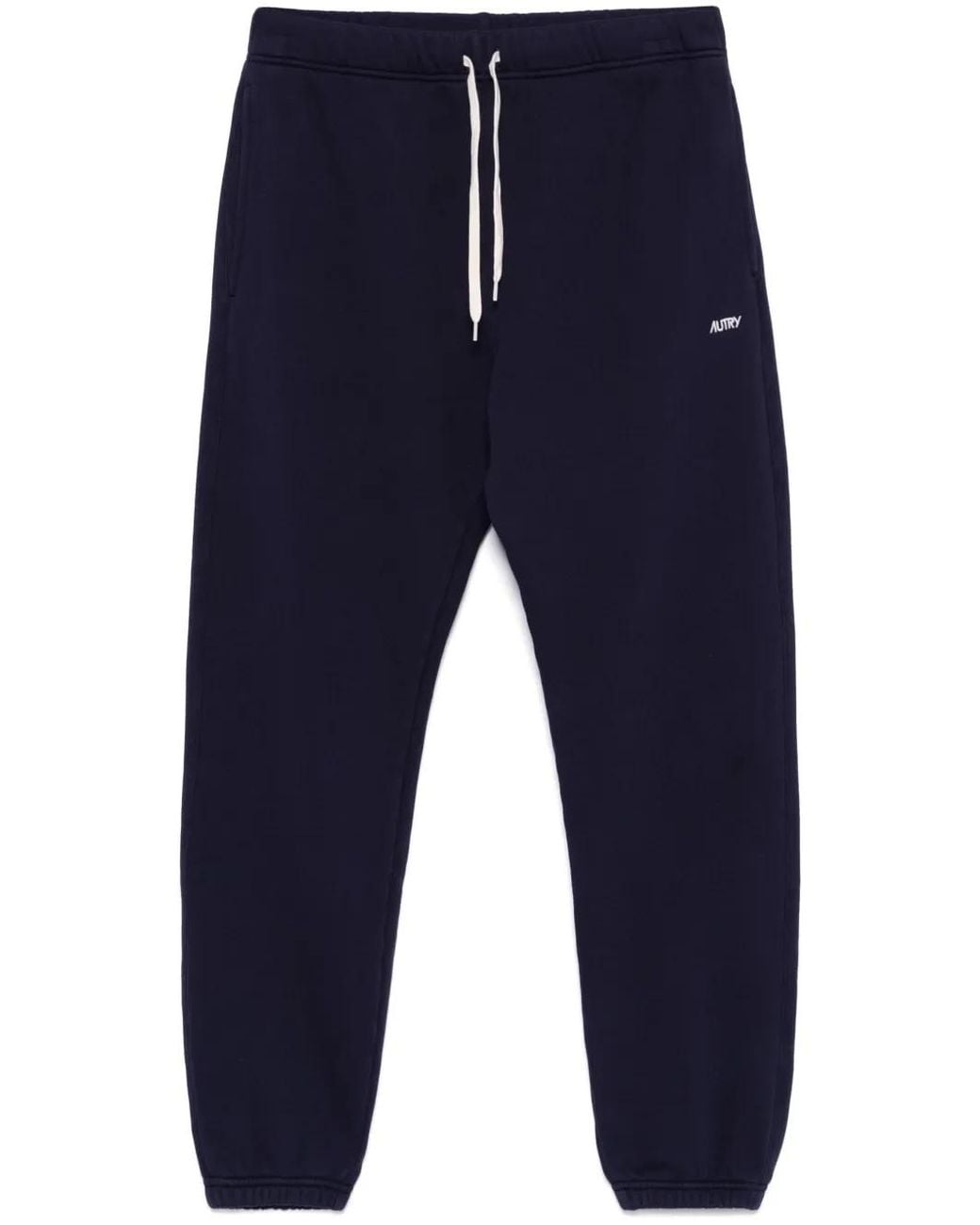 Autry Blue Jogger Pants With Relaxed Fit for men