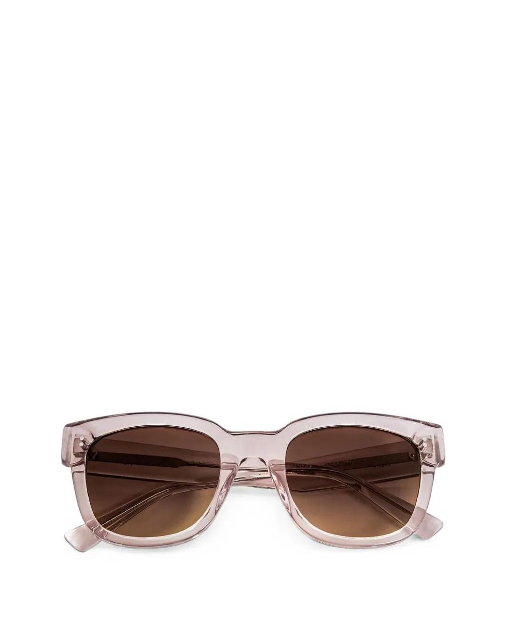 Messyweekend Brown Liv Rectangle-Frame Sunglasses
