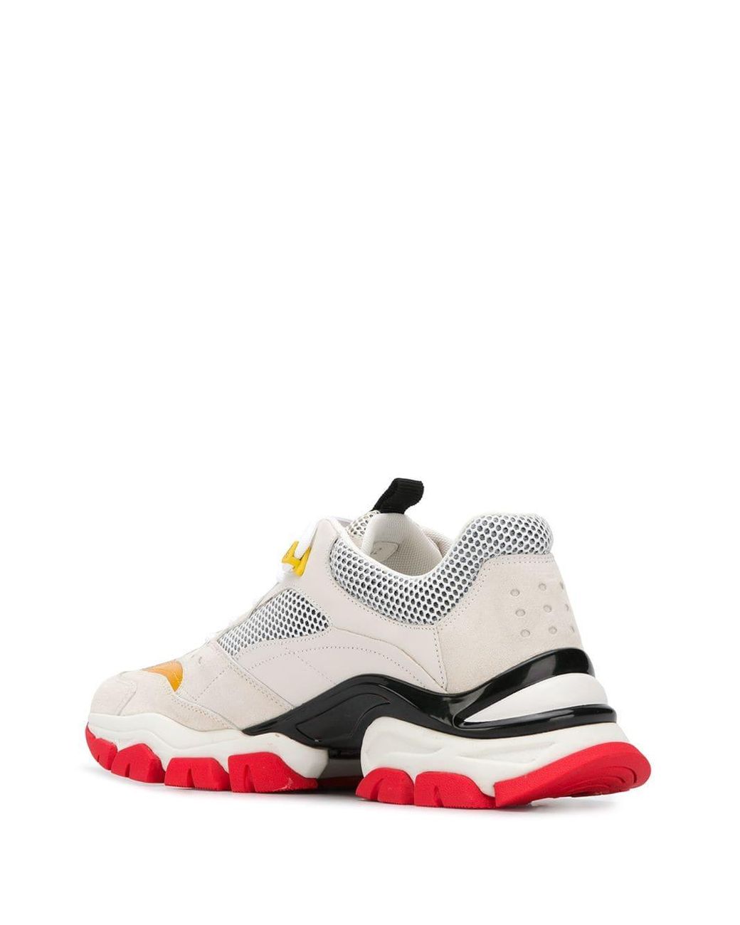 Moncler Leather Leave No Trace Sneakers in White for Men | Lyst