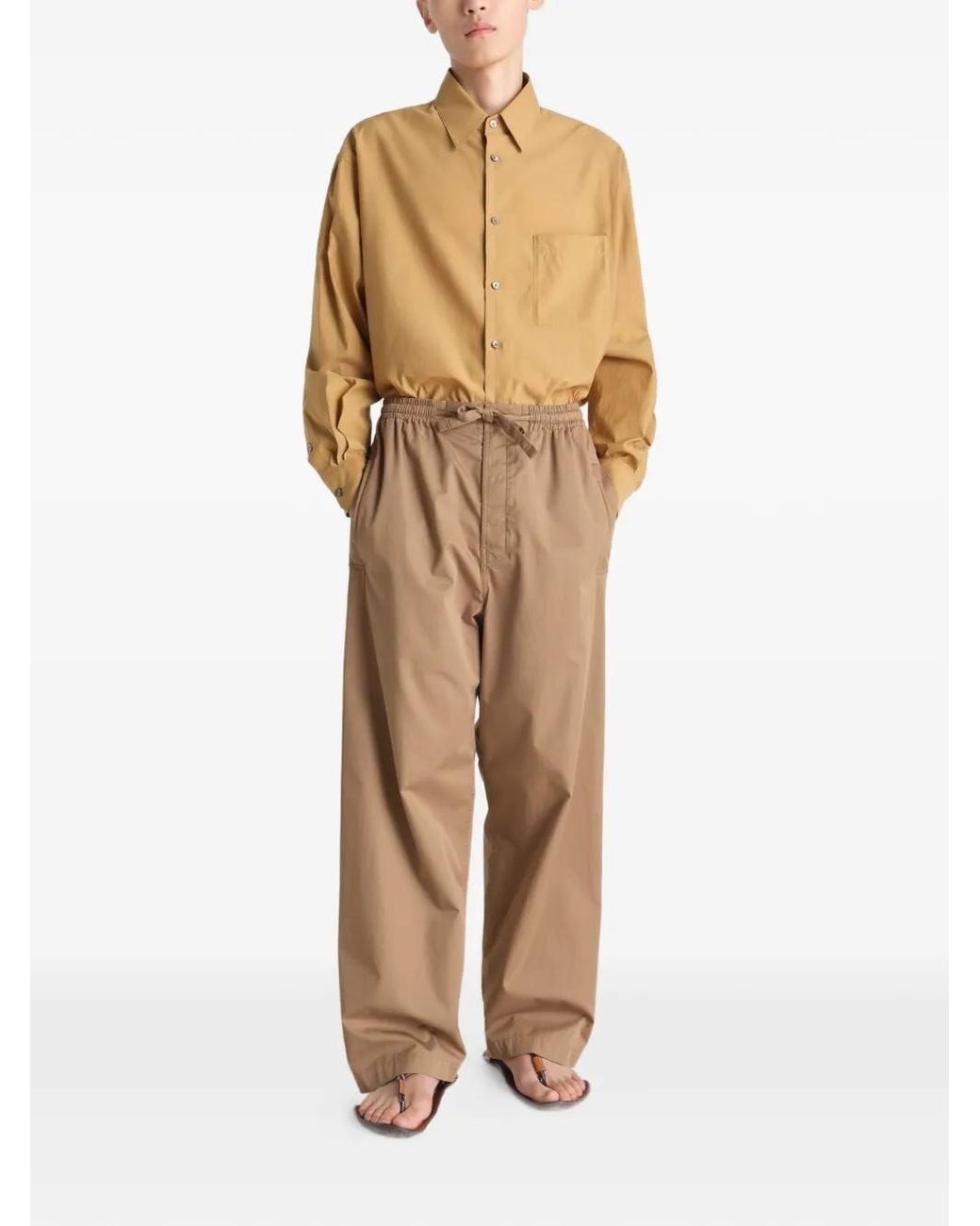 Lemaire Natural Pajama Pants for men