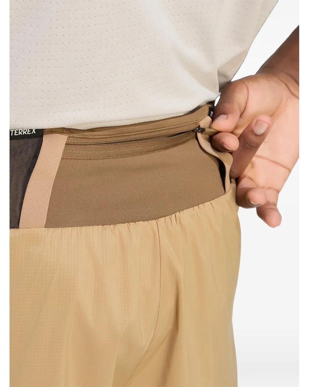 Adidas White Terrex Xploric 2In1 Shorts for men