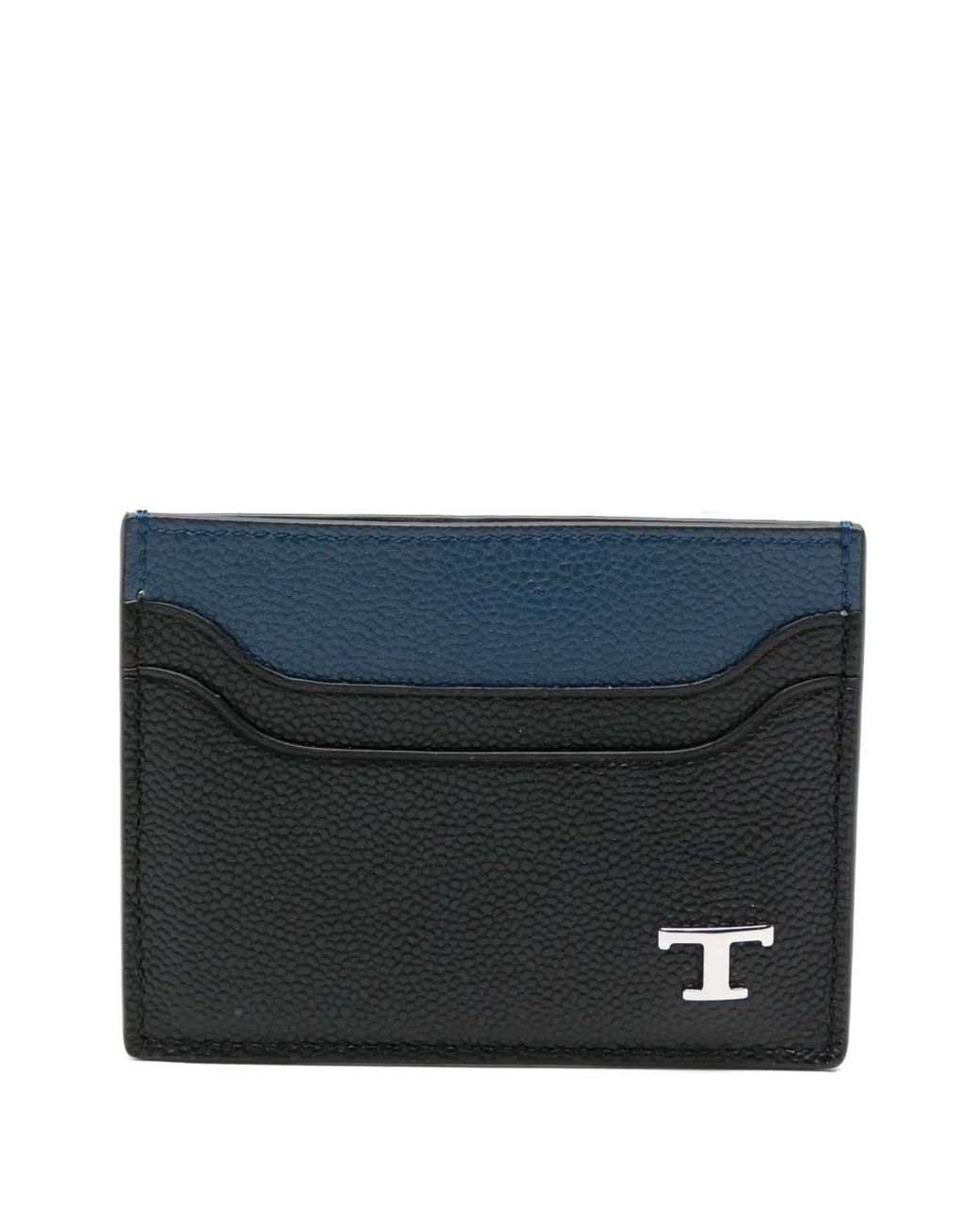 Tod's Blue Card Holder for men
