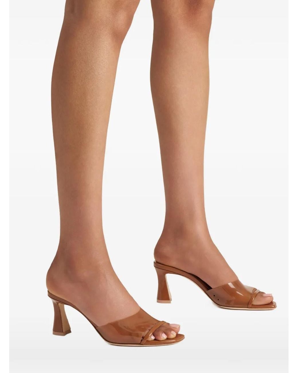 Malone Souliers Natural Roxanne Slip-On Sandals