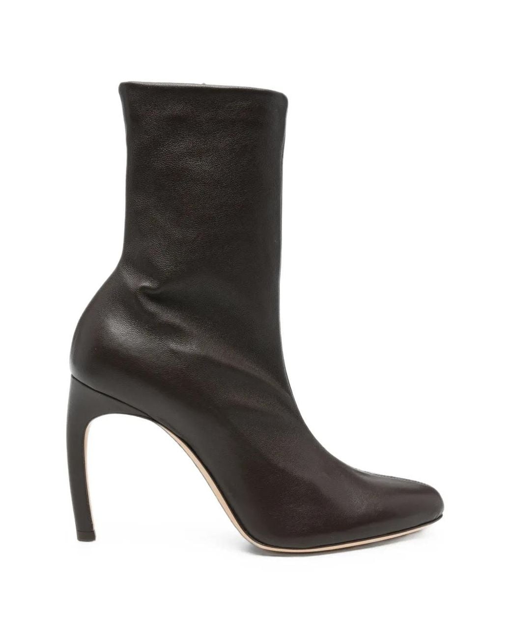 Victoria Beckham Black Harlow Stretch Leather Boots