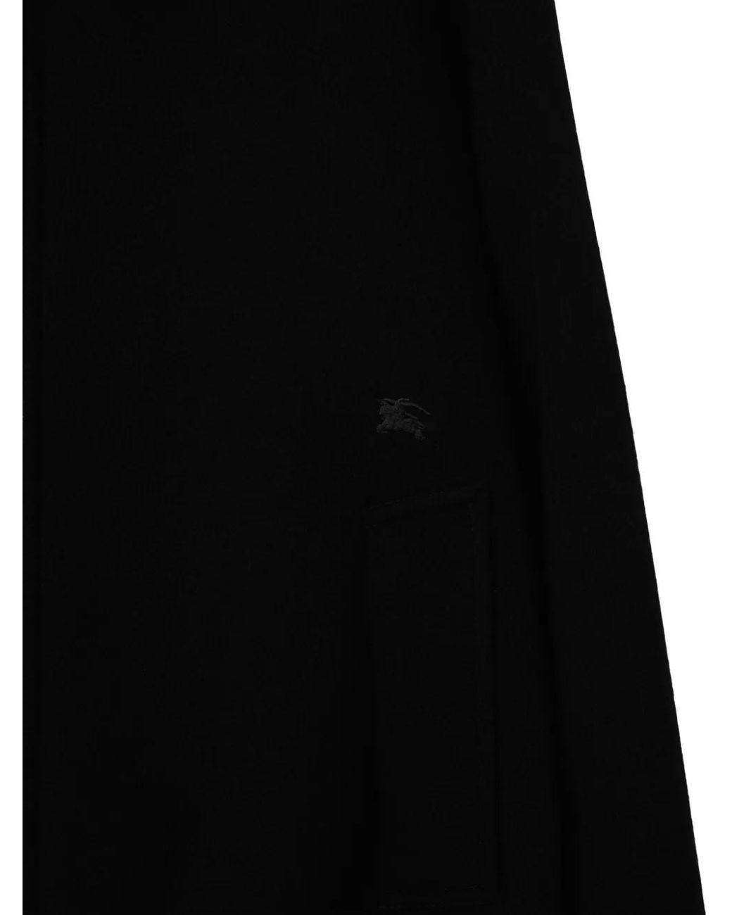 Burberry Black Cashmere Harrington Jacket for men
