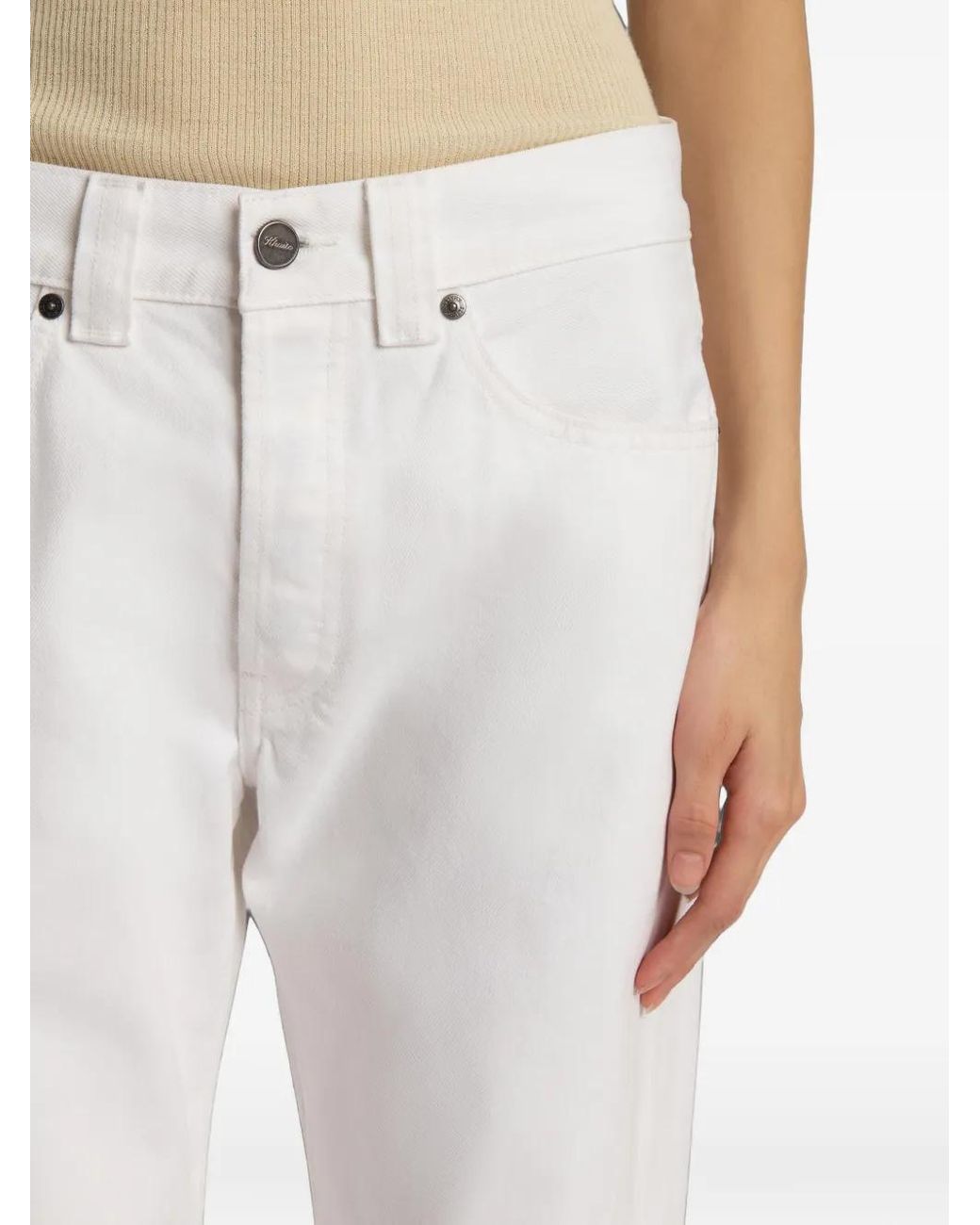 Vaqueros Callum Khaite de color White