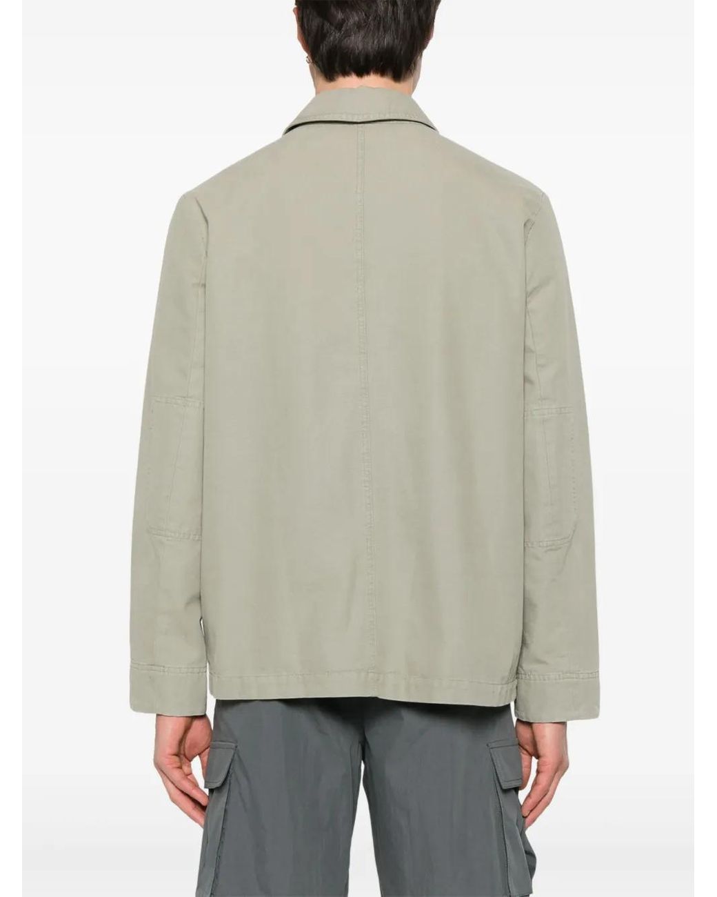 A.P.C. White Cotton Jacket for men