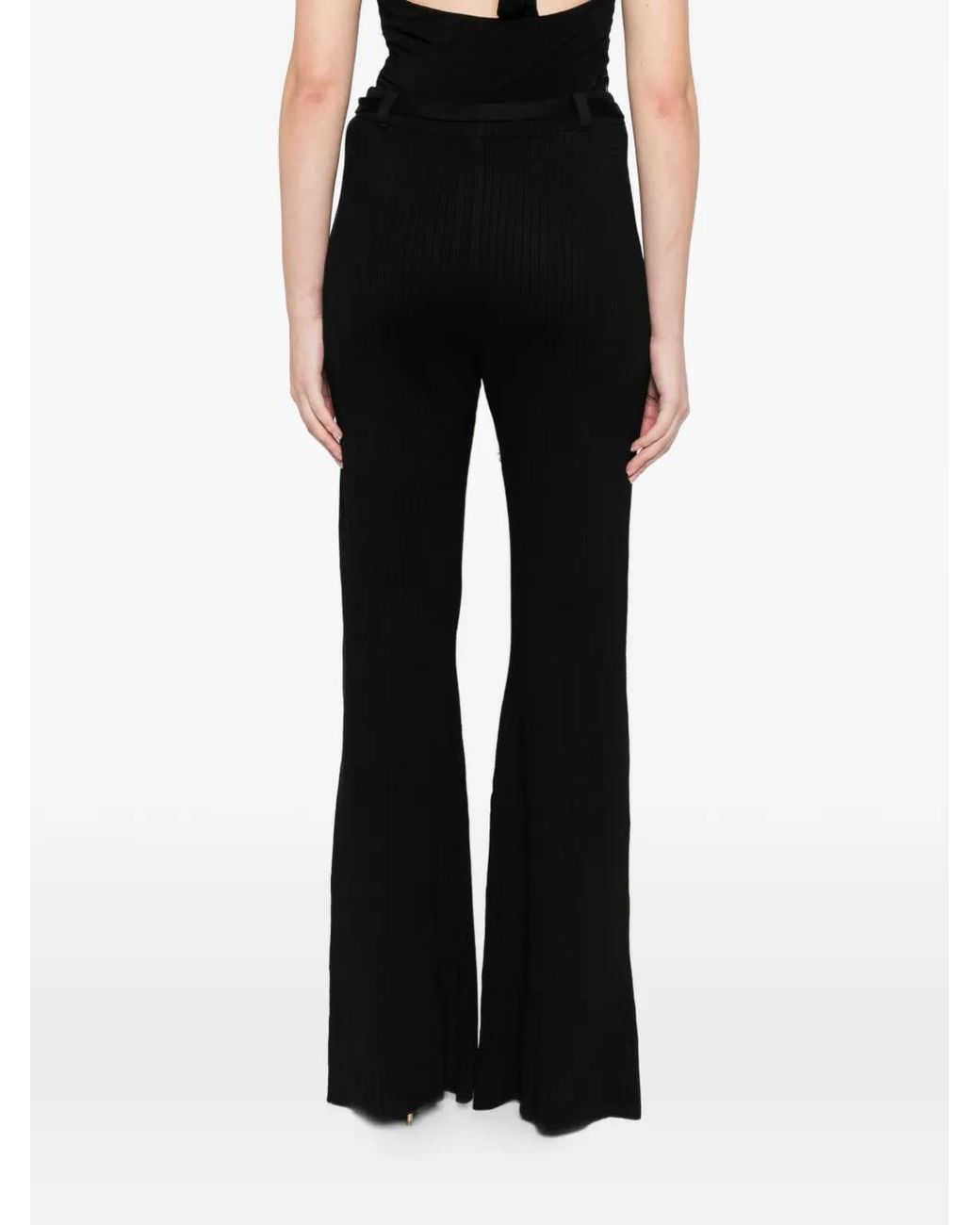 Tom Ford Black Rose Detail Trousers