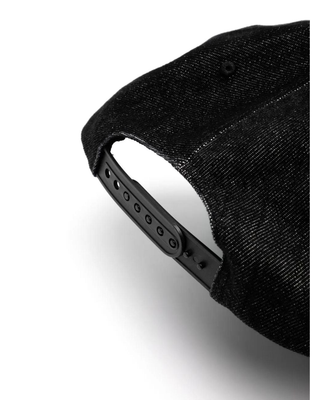 Rhude Black Men Structured Hat for men