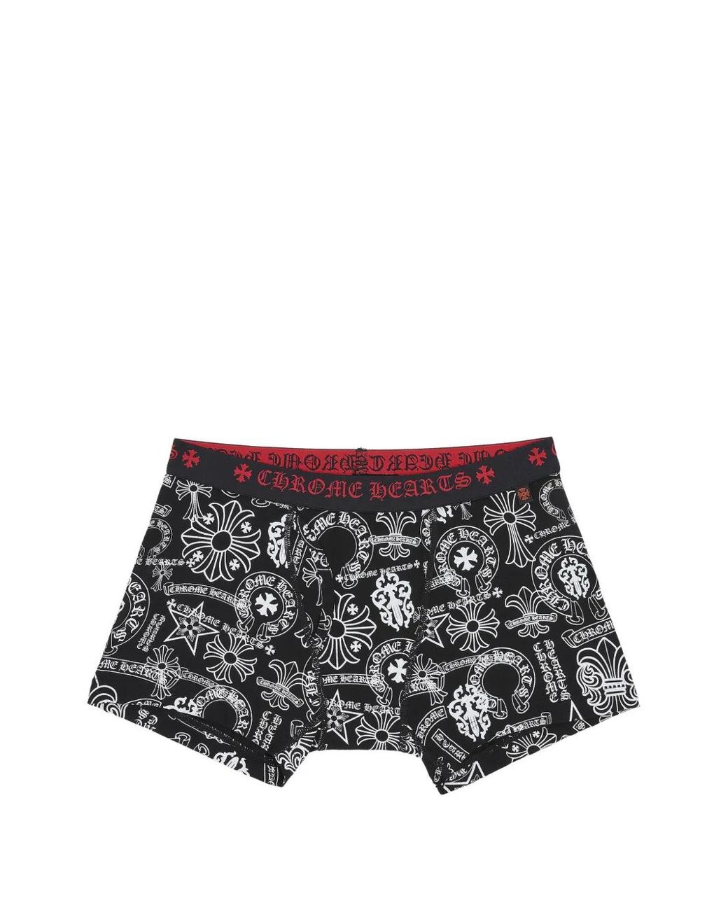 Chrome Hearts White Printed Boxers for men