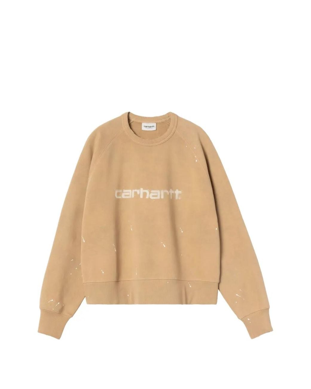 Sudadera Con Motivo Del Logo Carhartt de color Natural
